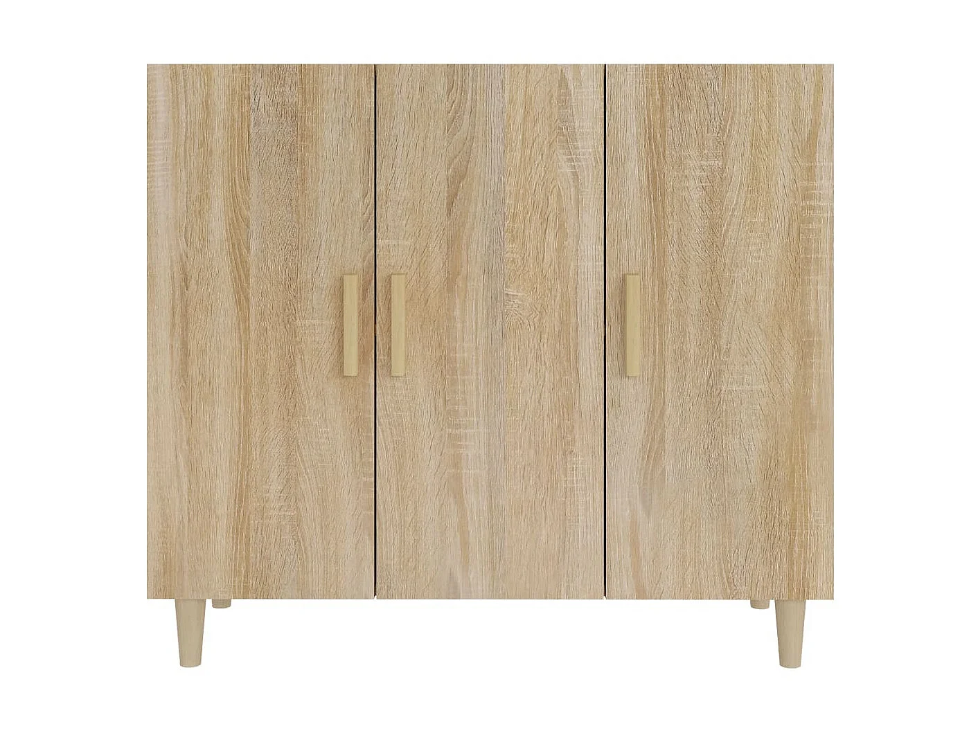 Sideboard Anrichte Sonoma-Eiche 90x34x80 cm Holzwerkstoff -RM40308