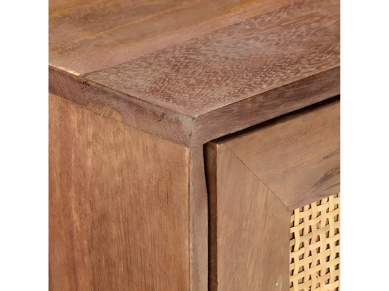 Sideboard Anrichte - 61x35x76 cm Massivholz Mango -RM94460