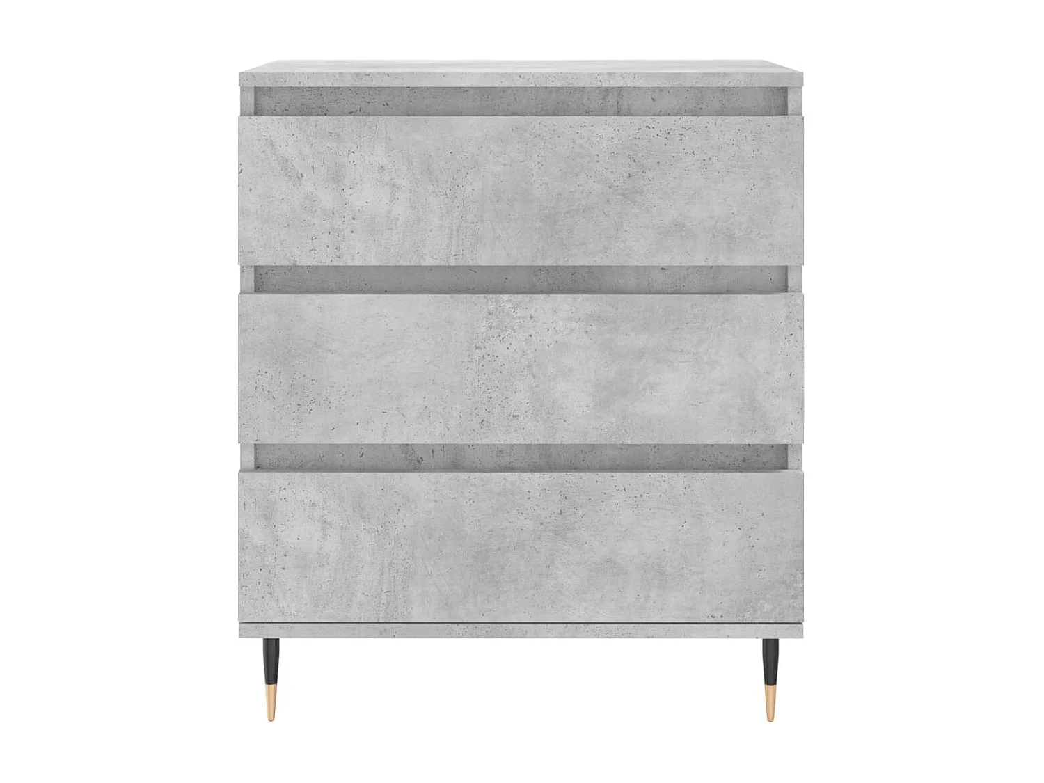 Sideboard Lowboard - Betongrau 60x35x70 cm Holzwerkstoff -RM89160