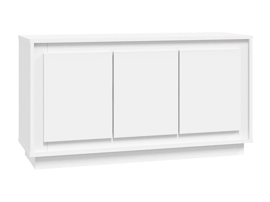 Sideboard Weiß Anrichte 102x35x55 cm Holzwerkstoff -RM10110