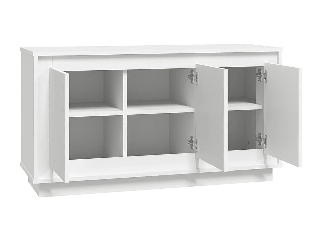 Sideboard Weiß Anrichte 102x35x55 cm Holzwerkstoff -RM10110