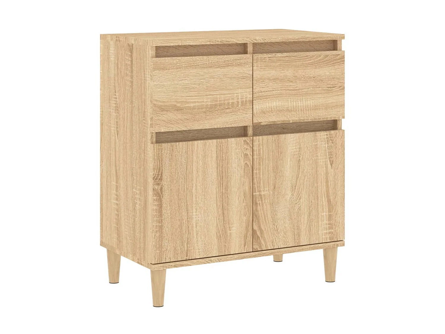 Sideboard Anrichte Sonoma-Eiche 60x35x70 cm Holzwerkstoff -RM98405