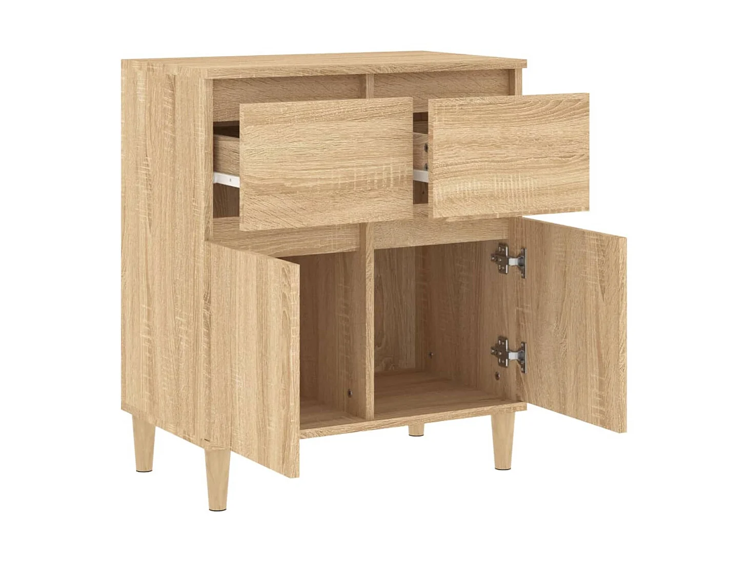 Sideboard Anrichte Sonoma-Eiche 60x35x70 cm Holzwerkstoff -RM98405