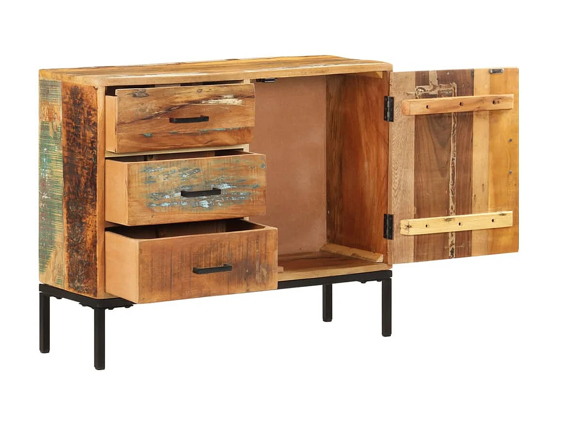 Sideboard Lowboard - 88x30x73 cm Altholz Massiv -RM16181