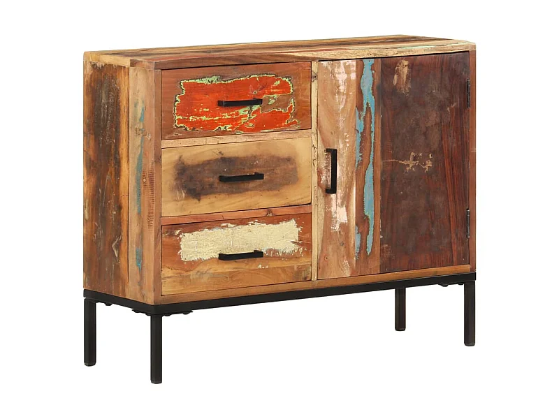 Sideboard Lowboard - 88x30x73 cm Altholz Massiv -RM16181