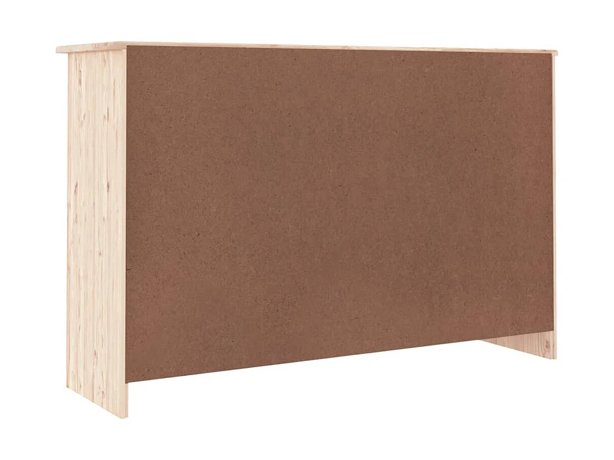 Sideboard Lowboard - ALTA 112x35x73 cm Massivholz Kiefer -RM11156