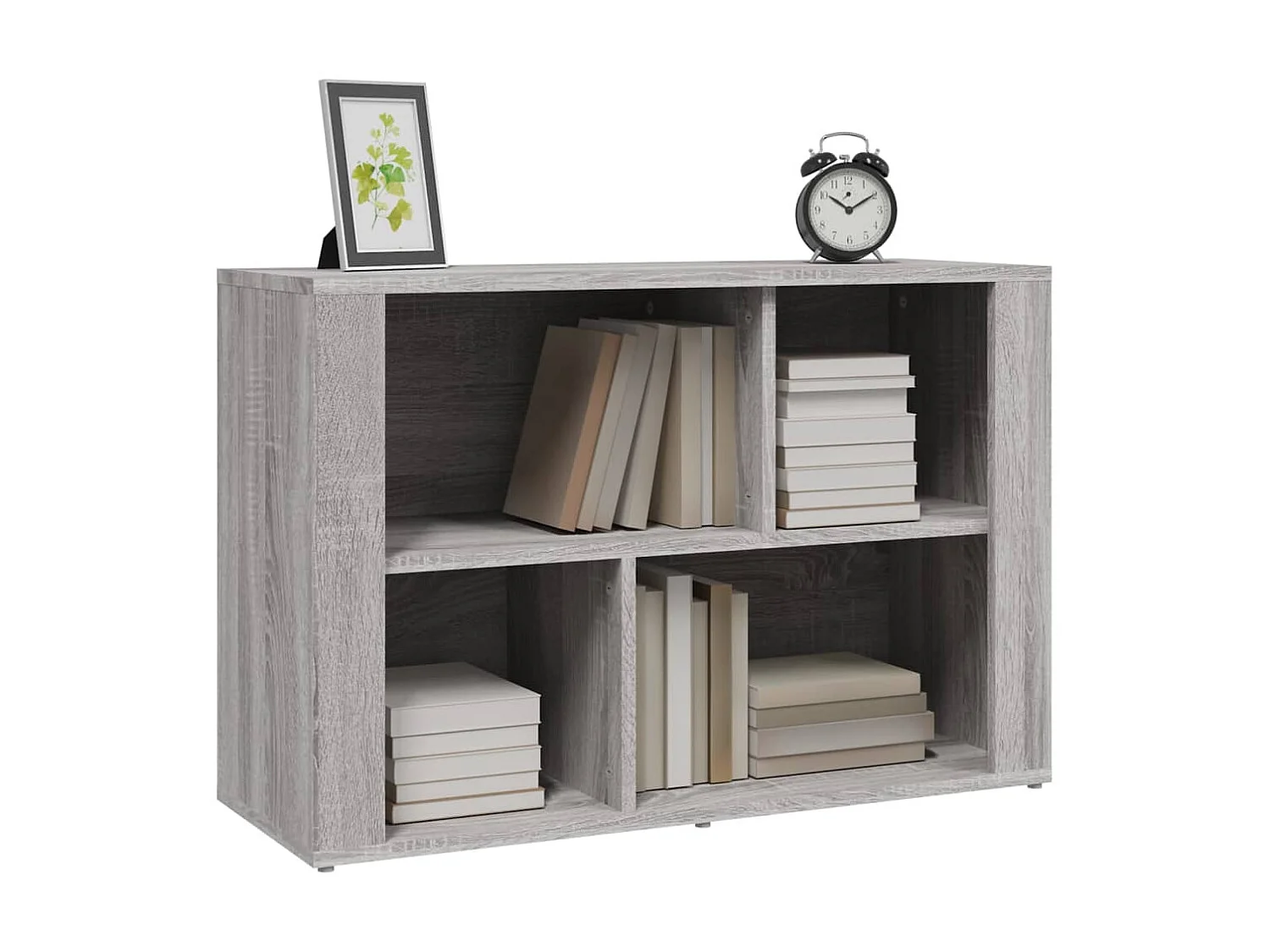 Sideboard Lowboard - Grau Sonoma 80x30x54 cm Holzwerkstoff -RM39915