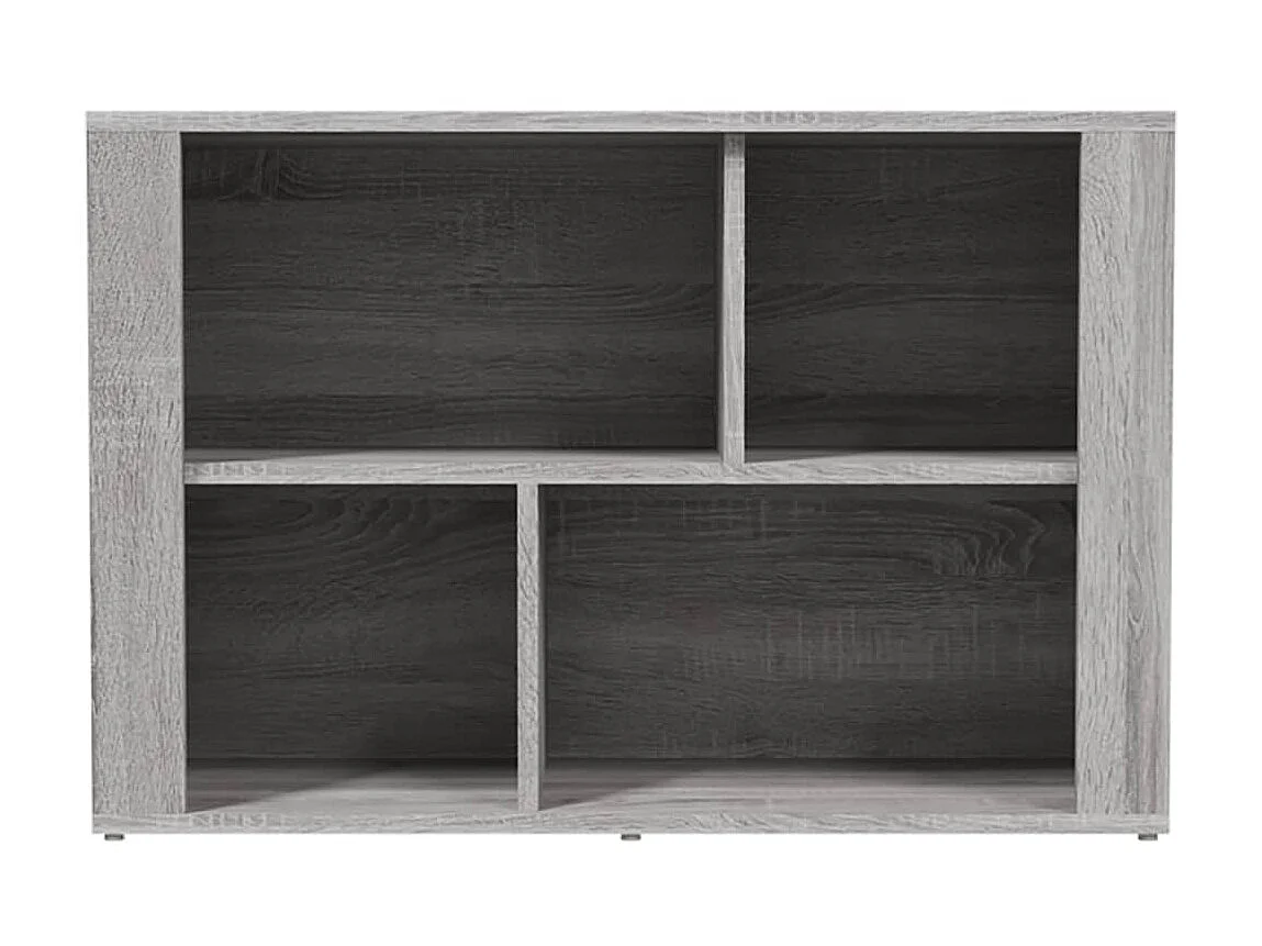 Sideboard Lowboard - Grau Sonoma 80x30x54 cm Holzwerkstoff -RM39915