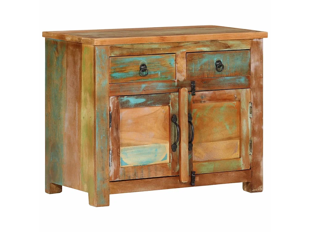 Sideboard Lowboard - 68x35x55 cm Altholz Massiv -RM92072