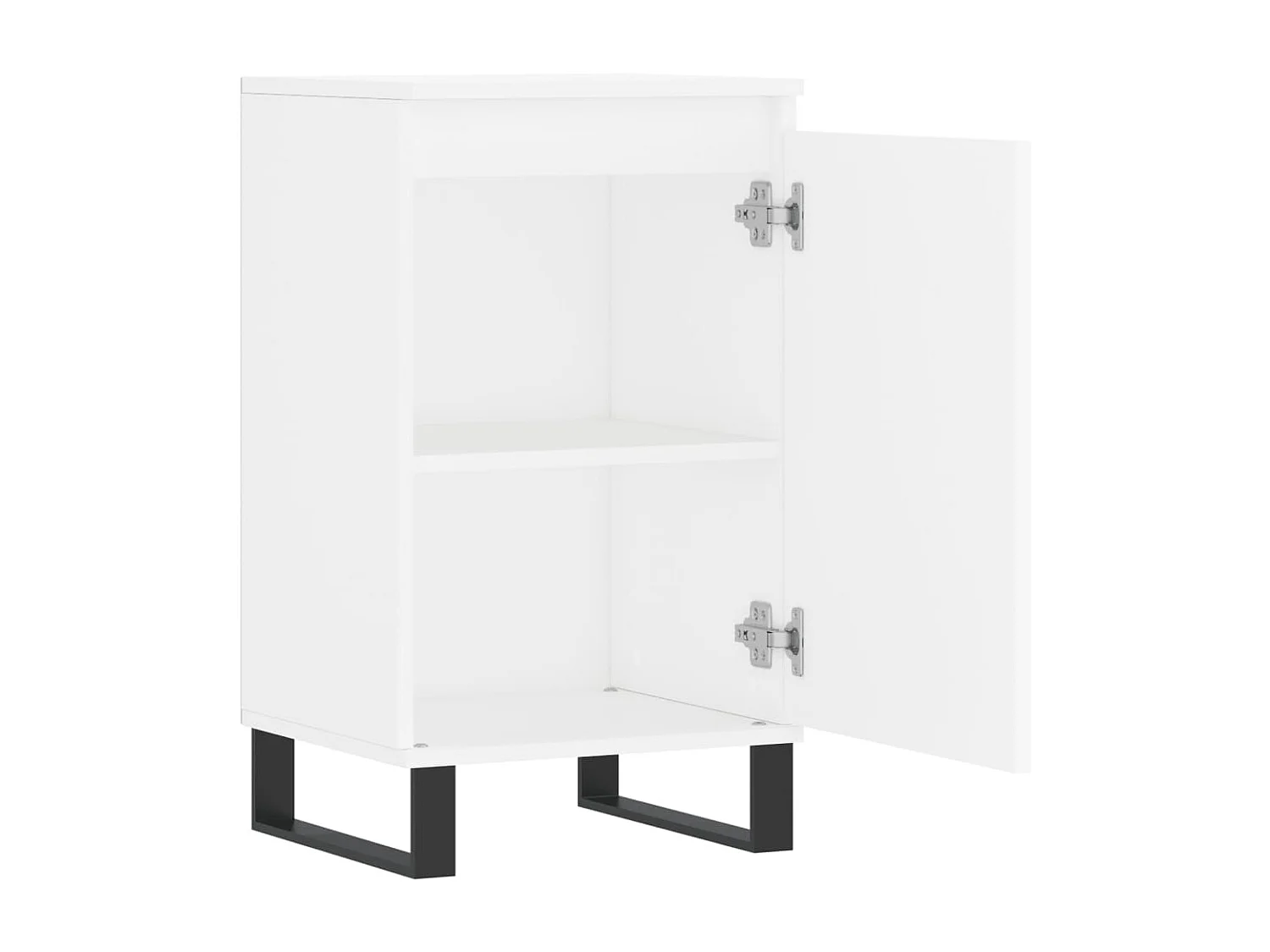 Sideboard Weiß Anrichte 40x35x70 cm Holzwerkstoff -RM19883