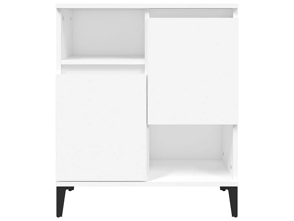 Sideboards im 3er-Set Lowboards Weiß 60x35x70 cm Holzwerkstoff -RM48871
