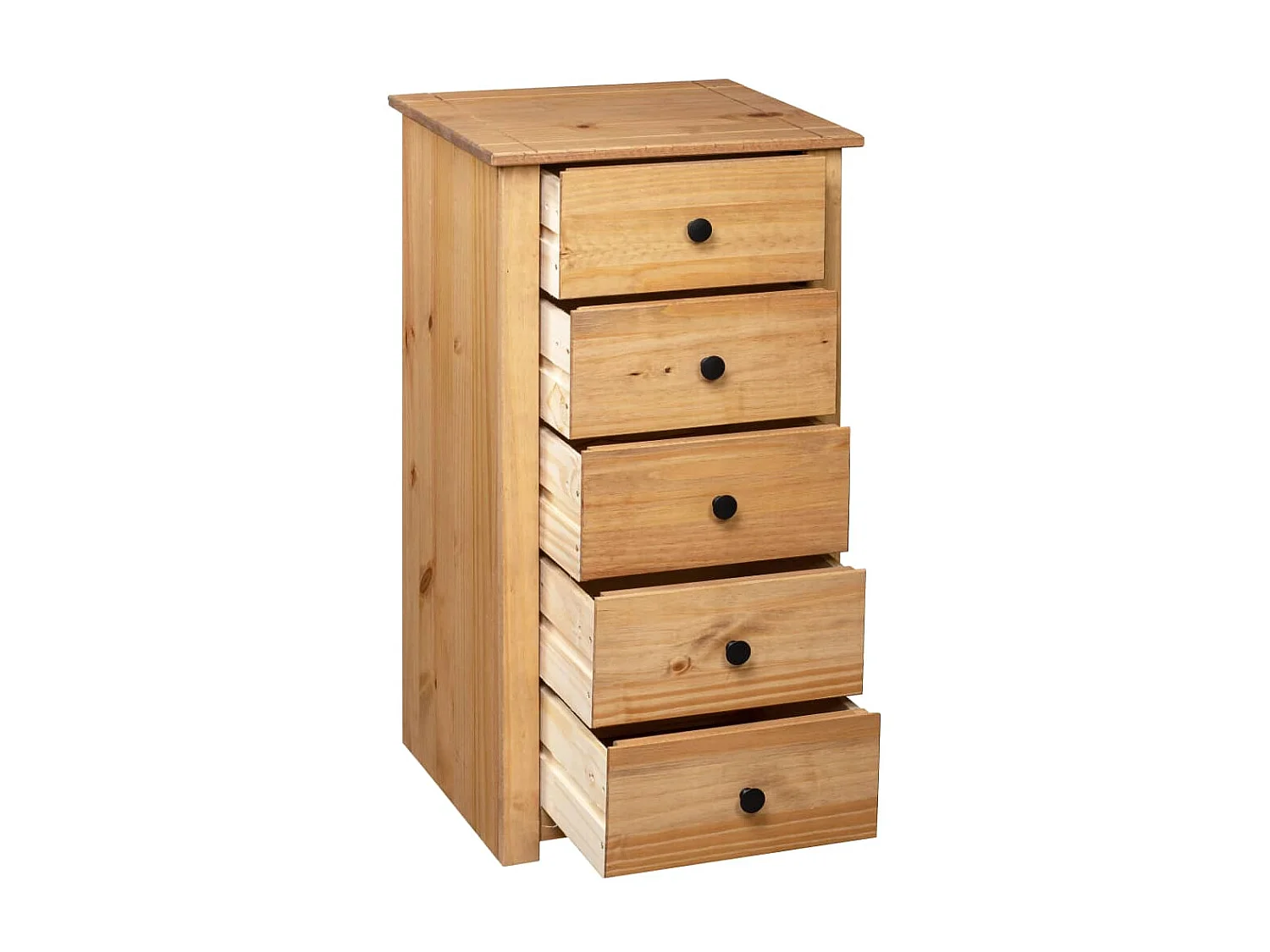 Sideboard Anrichte - 46x40x89 cm Kiefernholz Panama -RM27414