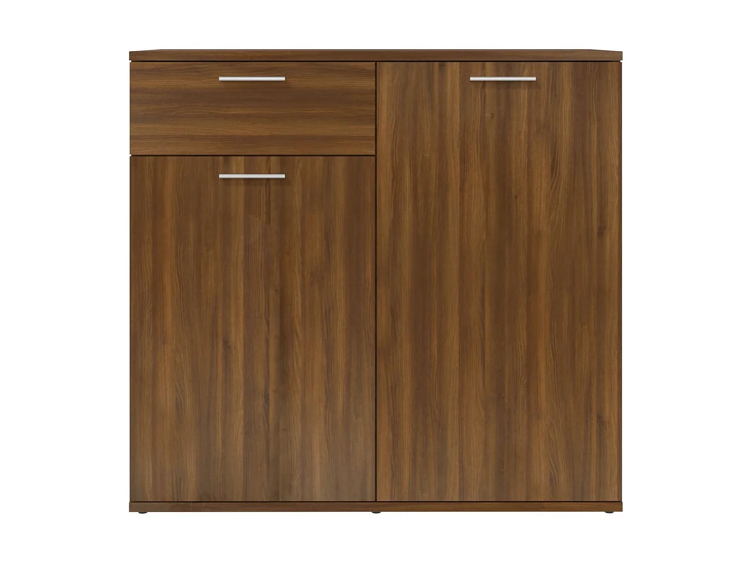 Sideboard Lowboard - Braun Eichen-Optik 80x36x75 cm Holzwerkstoff -RM43768
