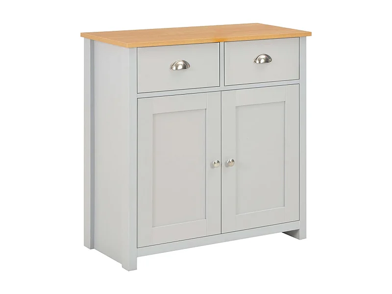 Sideboard Lowboard - Grau Sideboard Lowboard - Grau 79 x 35 x 81 cm -RM88416