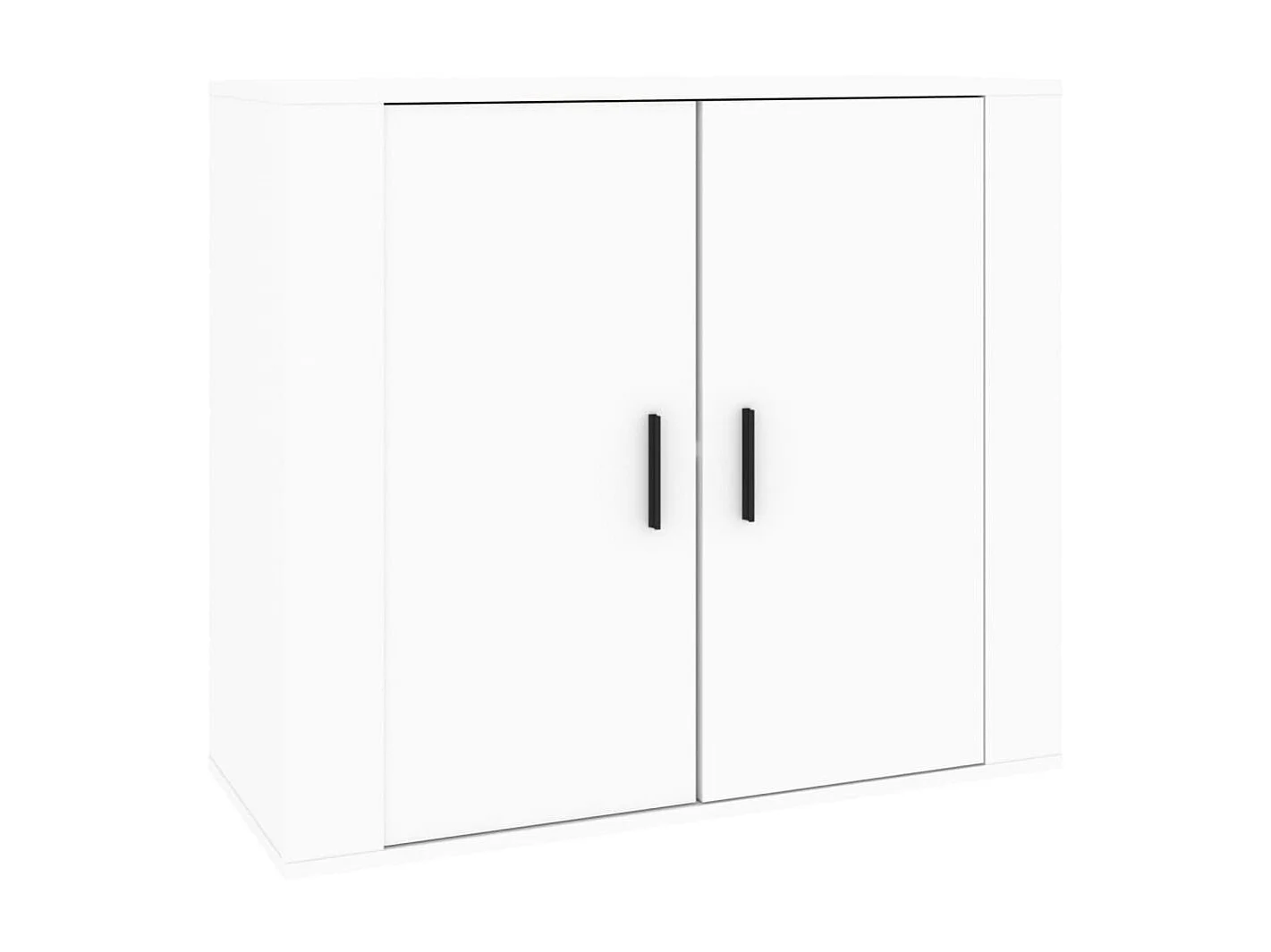 Sideboard Weiß Anrichte 80x33x70 cm Holzwerkstoff -RM82043