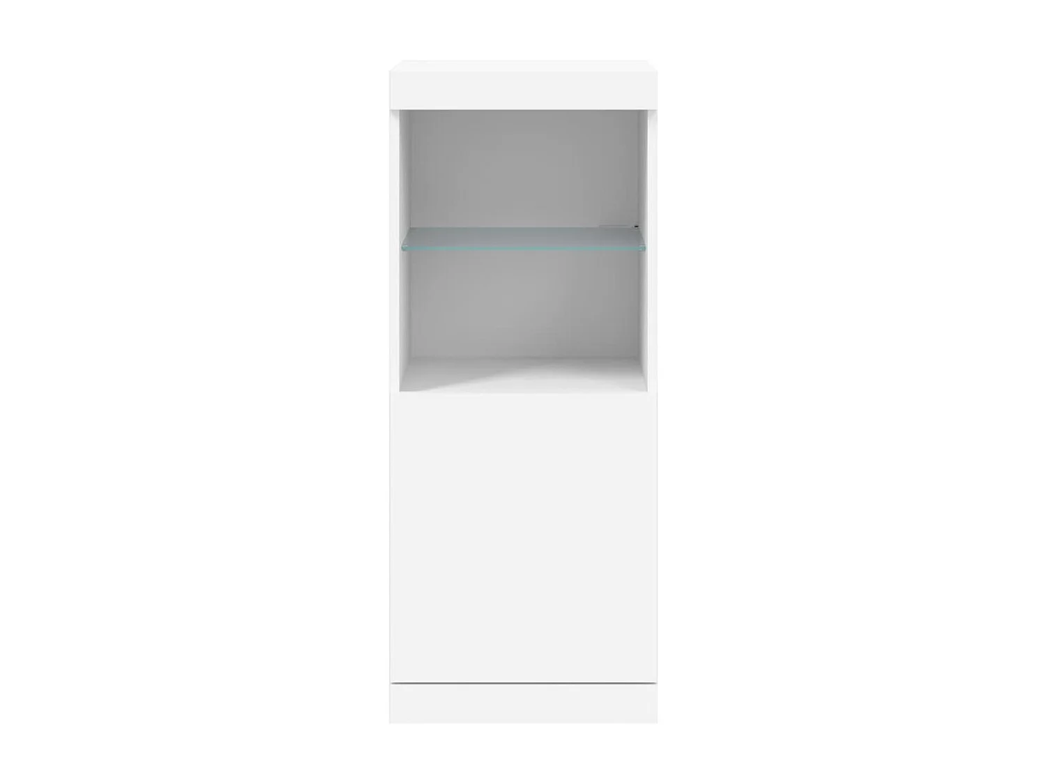 Sideboard Anrichte mit LED-Beleuchtung Weiß 41x37x100 cm -RM26953