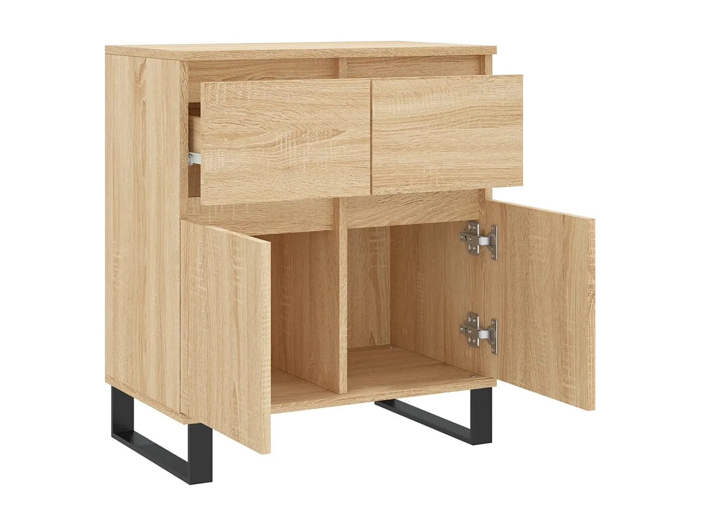 Sideboard Anrichte Sonoma-Eiche 60x35x70 cm Holzwerkstoff -RM46113