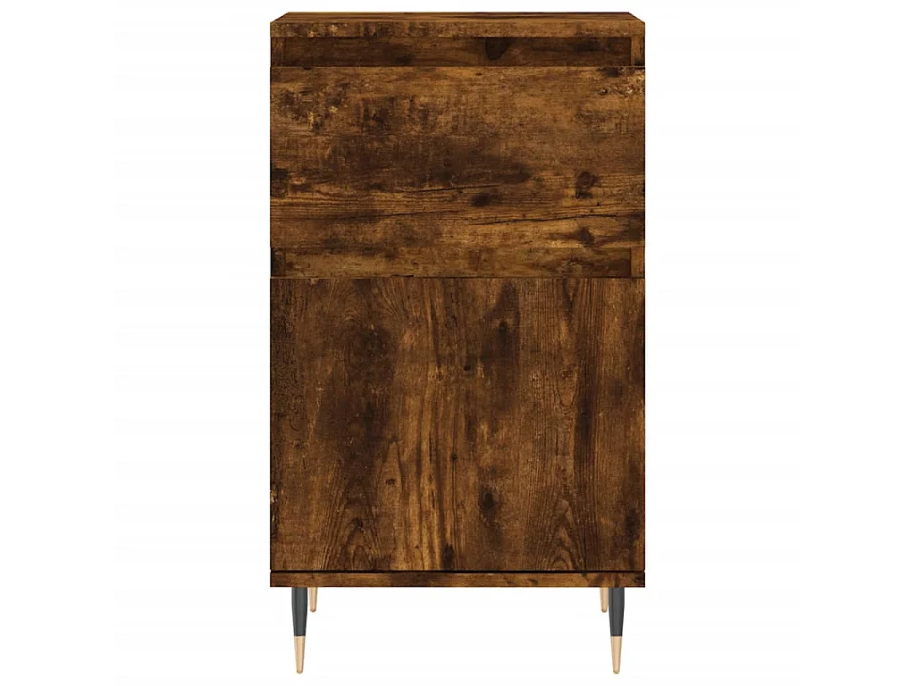 Sideboard Anrichte Räuchereiche 40x35x70 cm Holzwerkstoff -RM37332