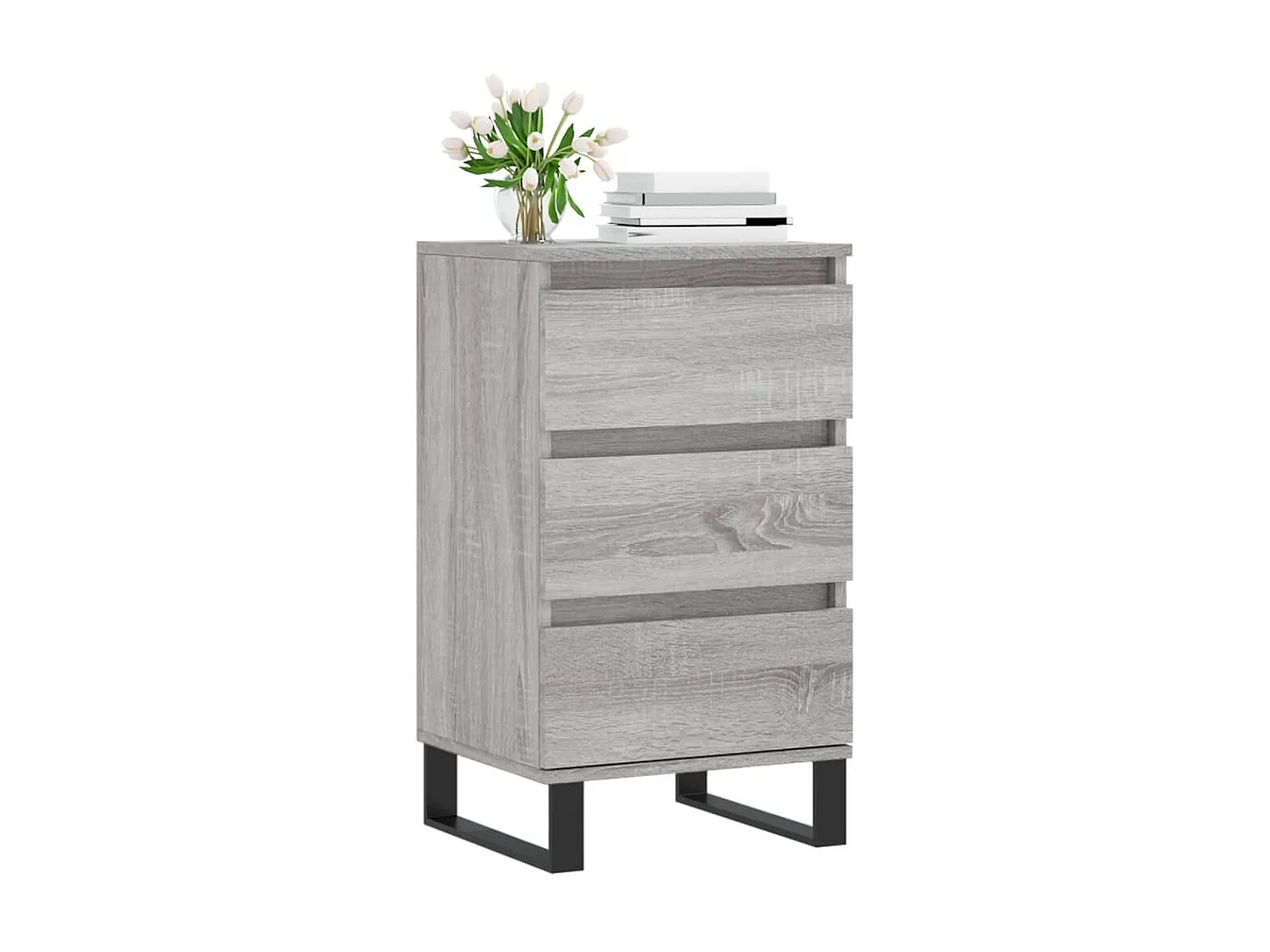 Sideboard Grau Sonoma - Lowboard 40x35x70 cm Holzwerkstoff -RM59610