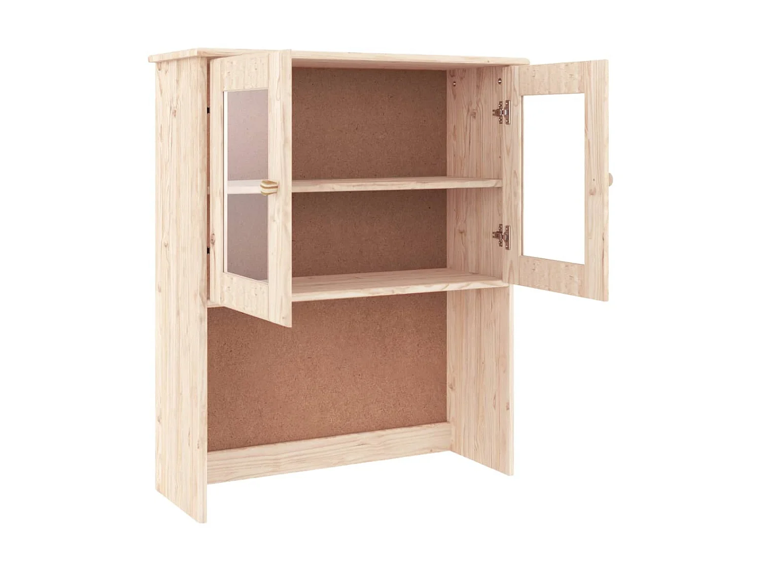 Sideboard-Aufsatz mit seinen Böden ALTA 77x30x92 cm Massivholz Kiefer -RM55966