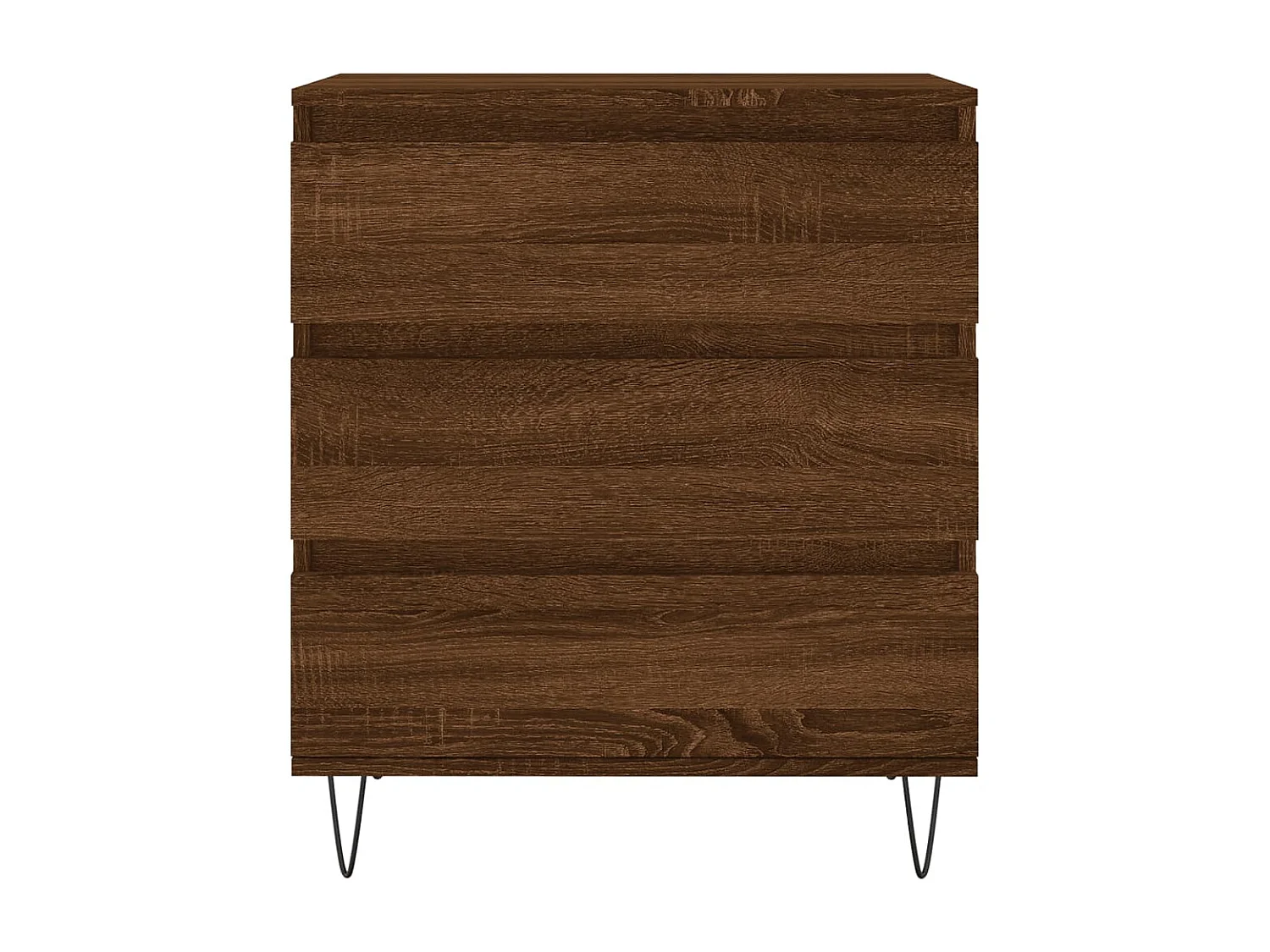 Sideboard Lowboard - Braun Eichen-Optik 60x35x70 cm Holzwerkstoff -RM16778