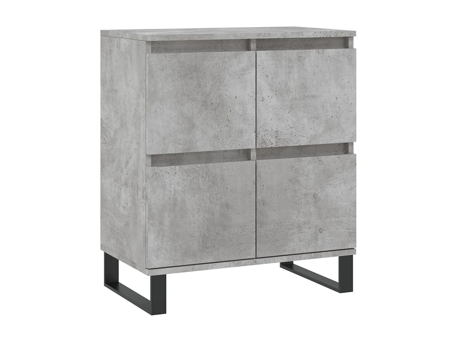 Sideboards im 3er-Set Lowboards Betongrau Holzwerkstoff -RM55235