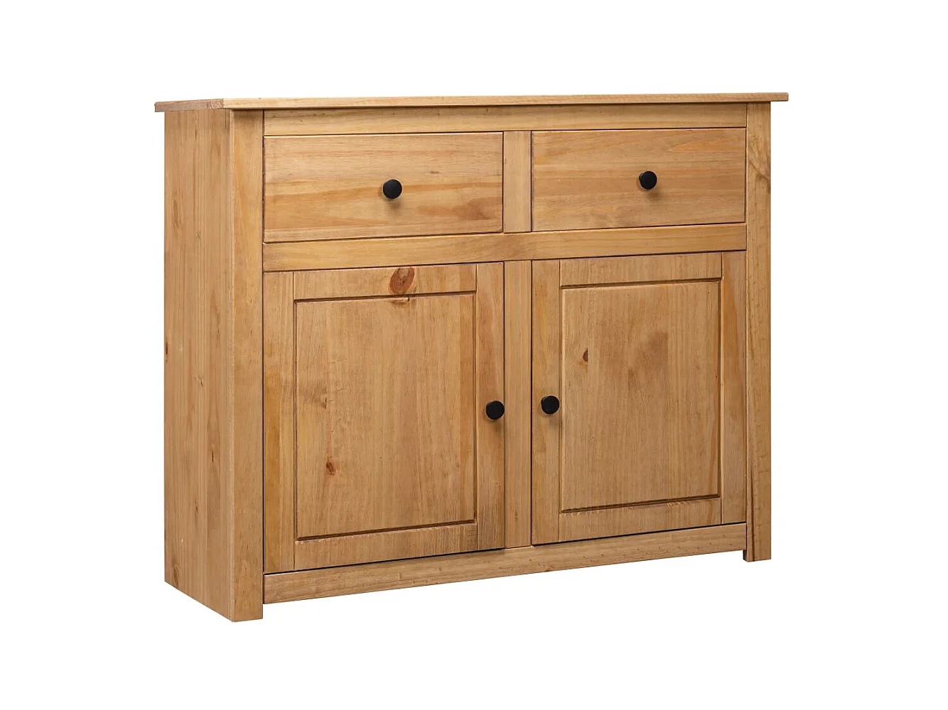 Sideboard Lowboard - 93x40x80 cm Kiefernholz Panama -RM48065