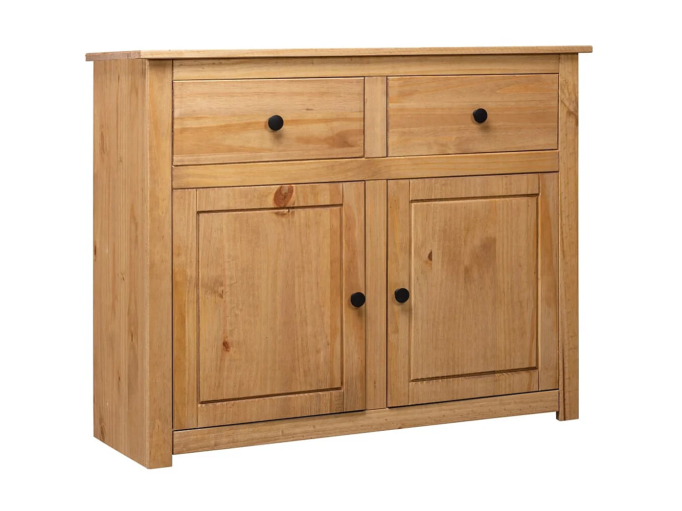 Sideboard Lowboard - 93x40x80 cm Kiefernholz Panama -RM48065
