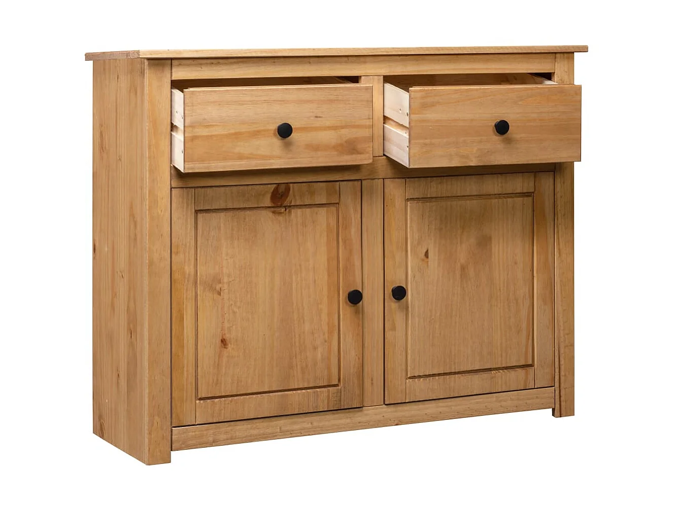 Sideboard Lowboard - 93x40x80 cm Kiefernholz Panama -RM48065