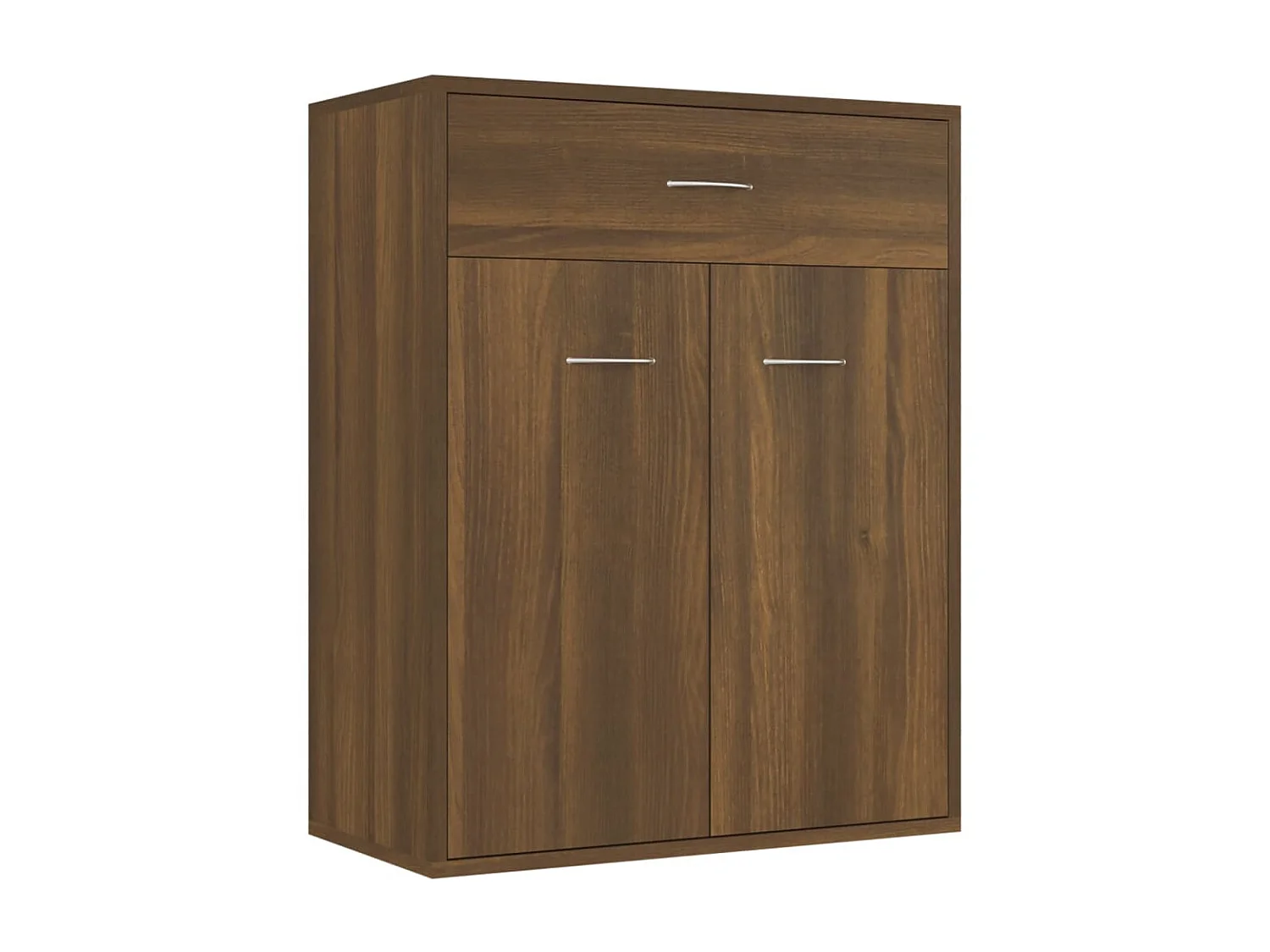 Sideboard Lowboard - Braun Eichen-Optik 60x30x75 cm Holzwerkstoff -RM61422