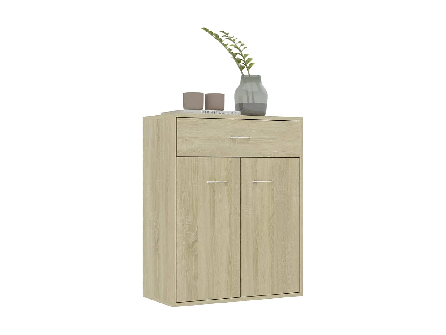 Sideboard Anrichte Sonoma-Eiche 60x30x75 cm Holzwerkstoff -RM53724