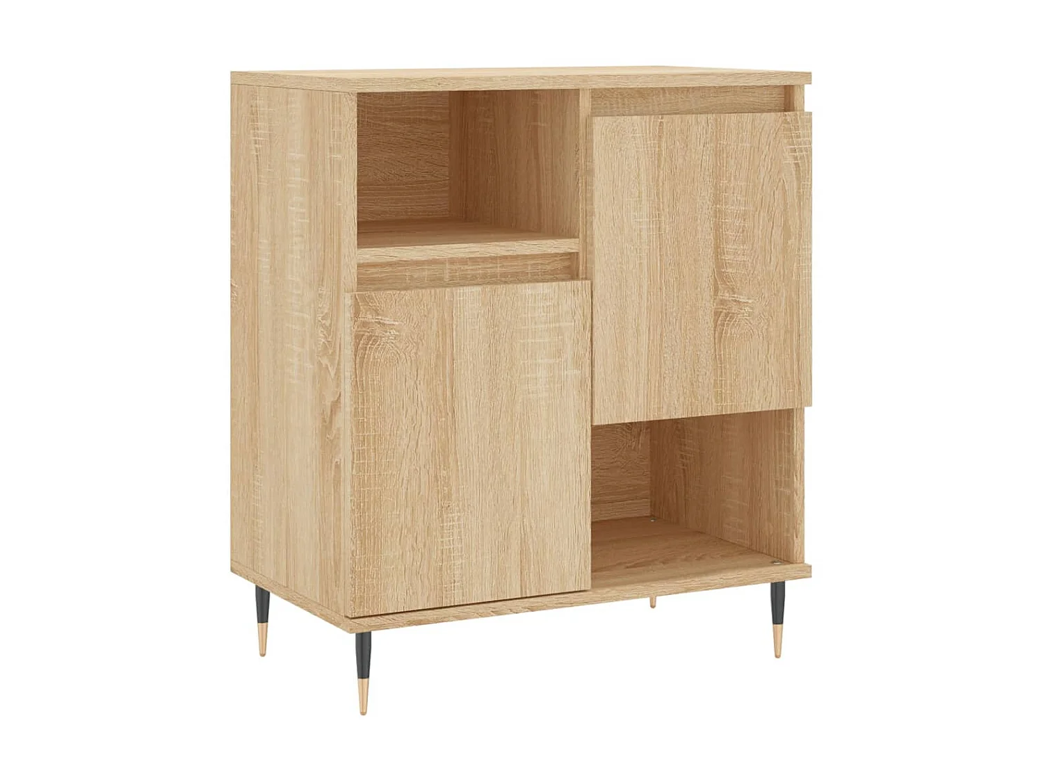 Sideboard Anrichte Sonoma-Eiche 60x35x70 cm Holzwerkstoff -RM45555