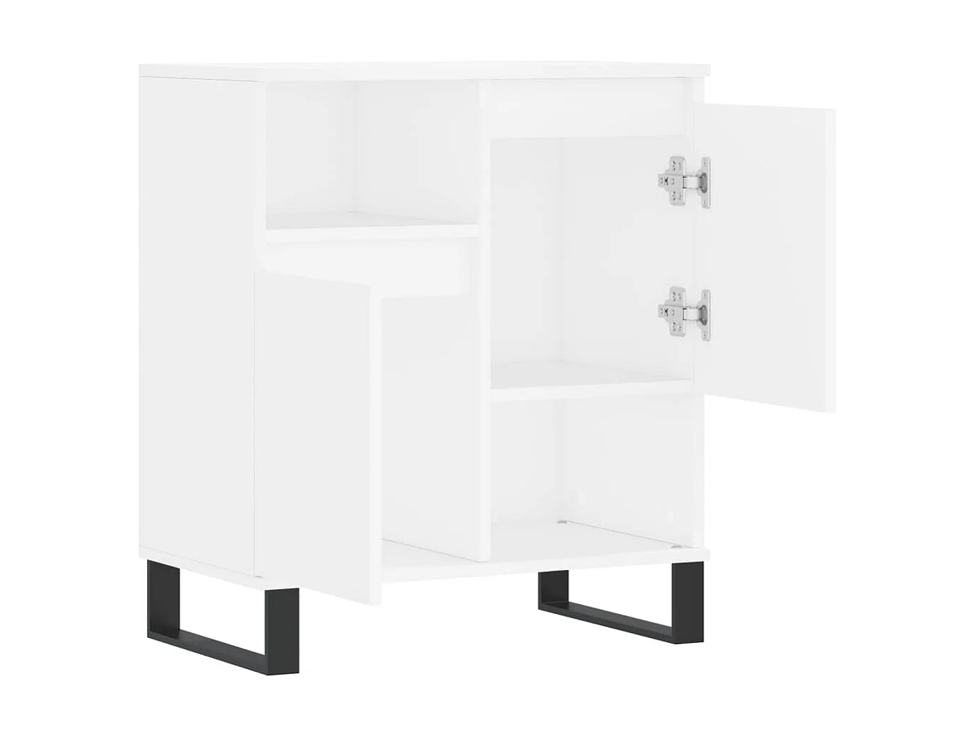 Sideboard Weiß Anrichte 60x35x70 cm Holzwerkstoff -RM98904