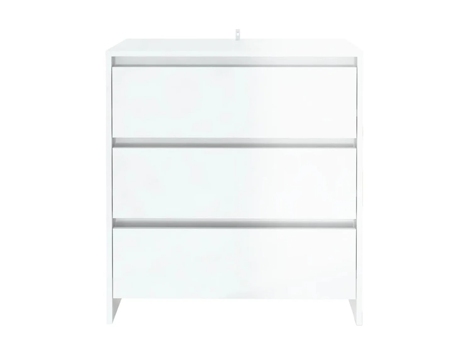 Sideboard Lowboard - Hochglanz-Weiß 70x41x75 cm Holzwerkstoff -RM94850