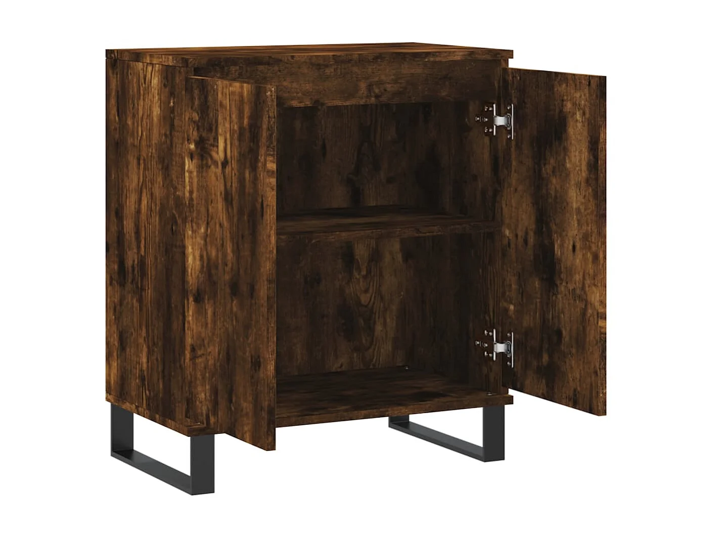 Sideboard Anrichte Räuchereiche 60x35x70 cm Holzwerkstoff -RM67156