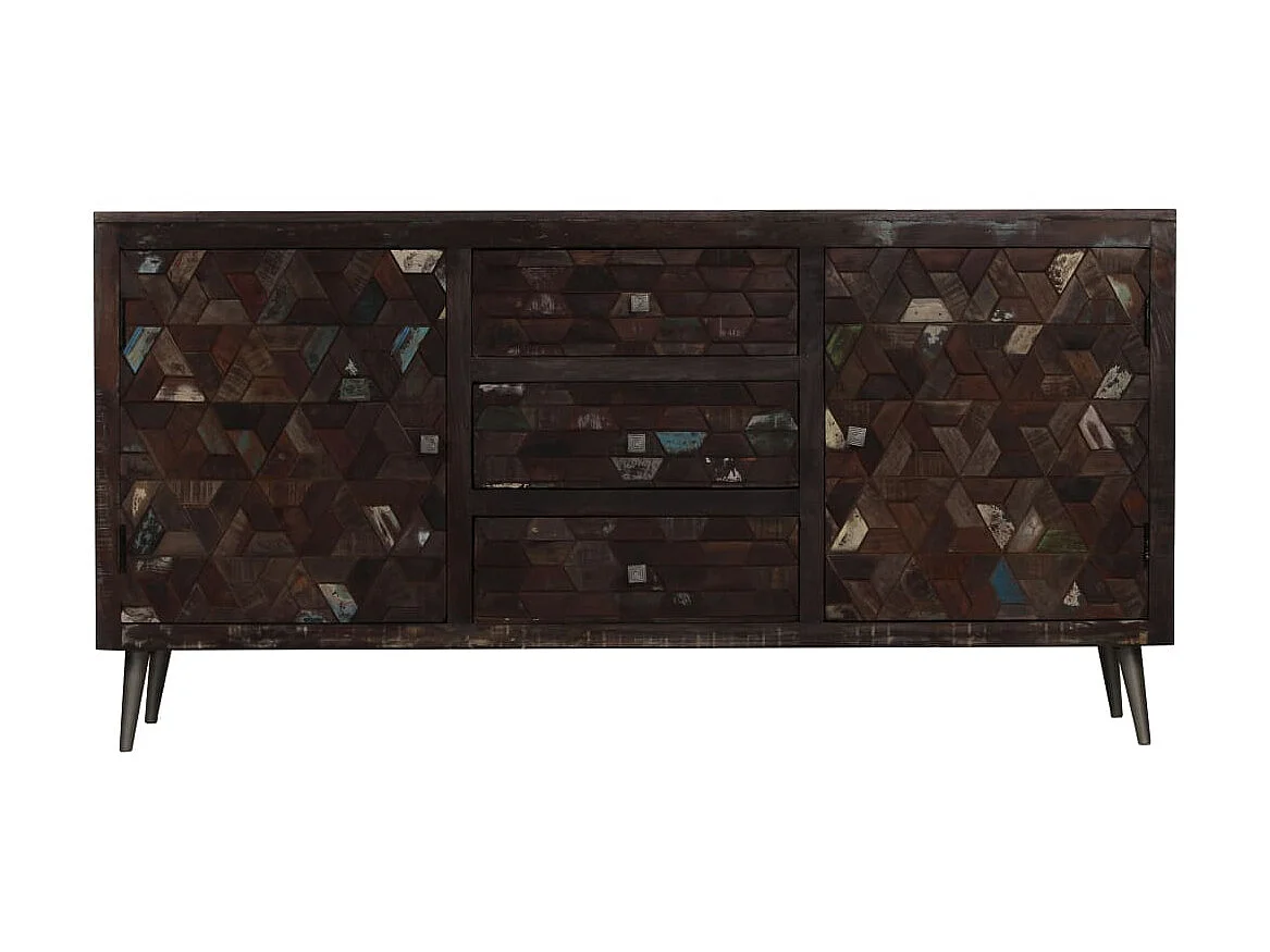 Sideboard Lowboard - Altholz Massiv 160x40x80 cm -RM77679