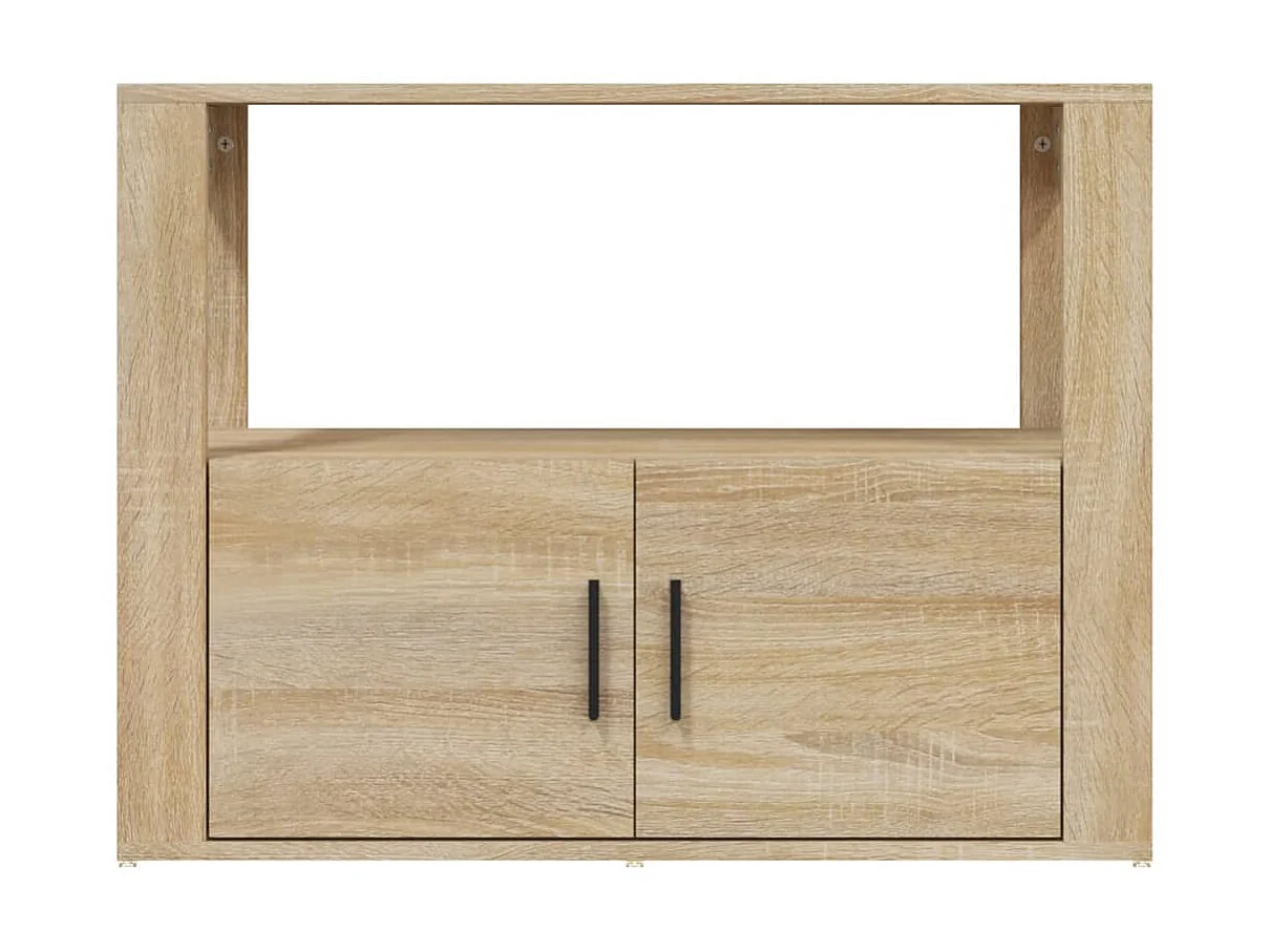 Sideboard Anrichte Sonoma-Eiche 80x30x60 cm Holzwerkstoff -RM75726