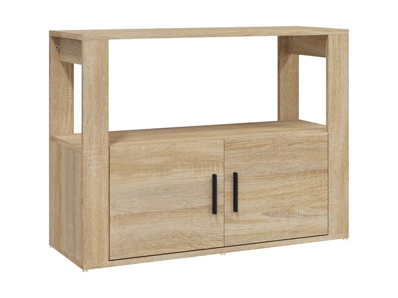 Sideboard Anrichte Sonoma-Eiche 80x30x60 cm Holzwerkstoff -RM75726