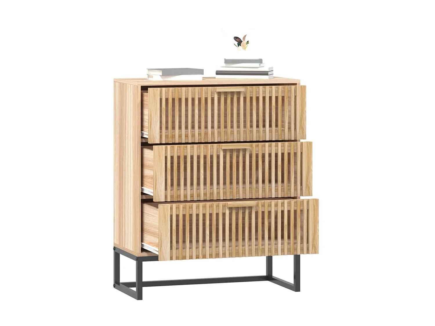 Sideboard Anrichte - 60x30x75 cm Holzwerkstoff -RM98216