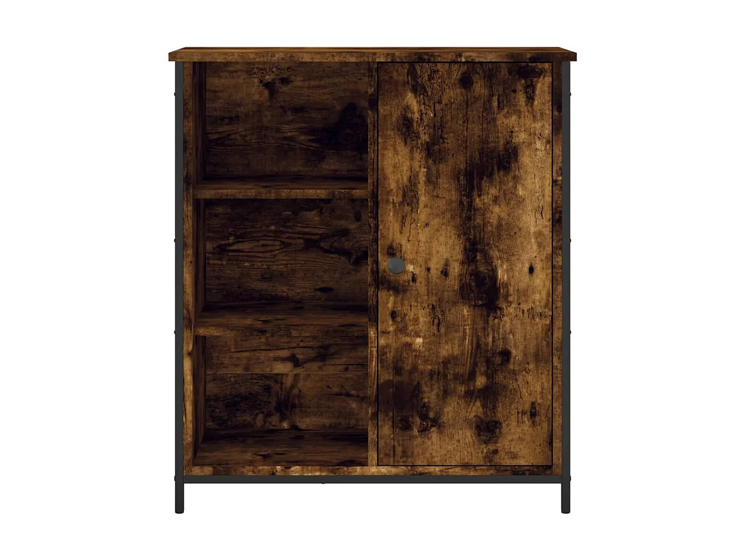 Sideboard Anrichte Räuchereiche 70x30x80 cm Holzwerkstoff -RM36195