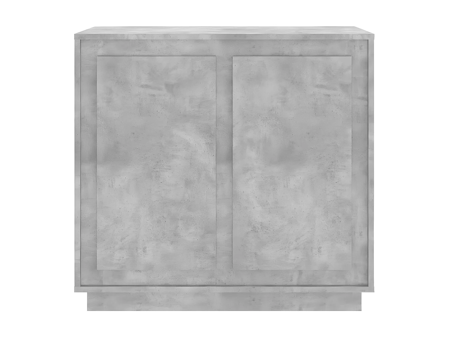 Sideboard Lowboard - Betongrau 80x34x75 cm Holzwerkstoff -RM91626