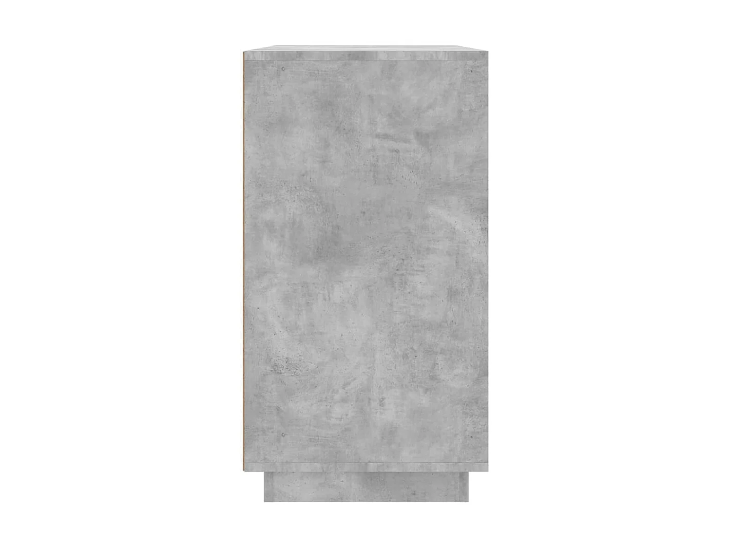 Sideboard Lowboard - Betongrau 80x34x75 cm Holzwerkstoff -RM91626