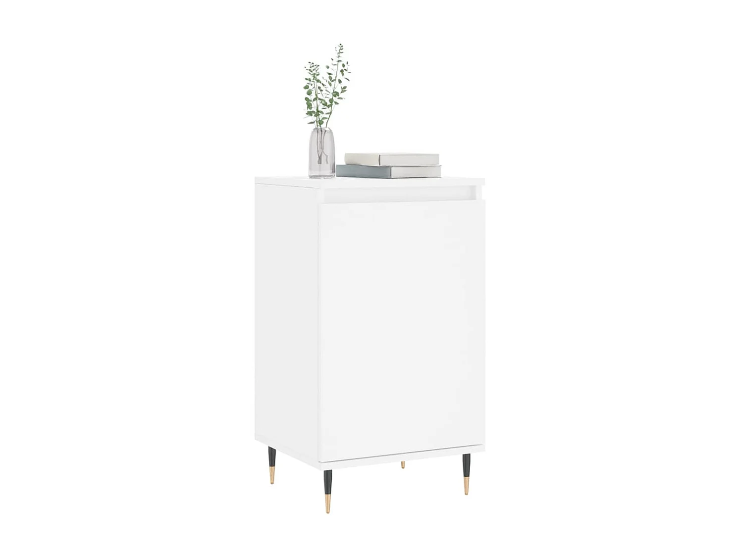 Sideboards im 2er-Set Lowboards Weiß 40x35x70 cm Holzwerkstoff -RM39221