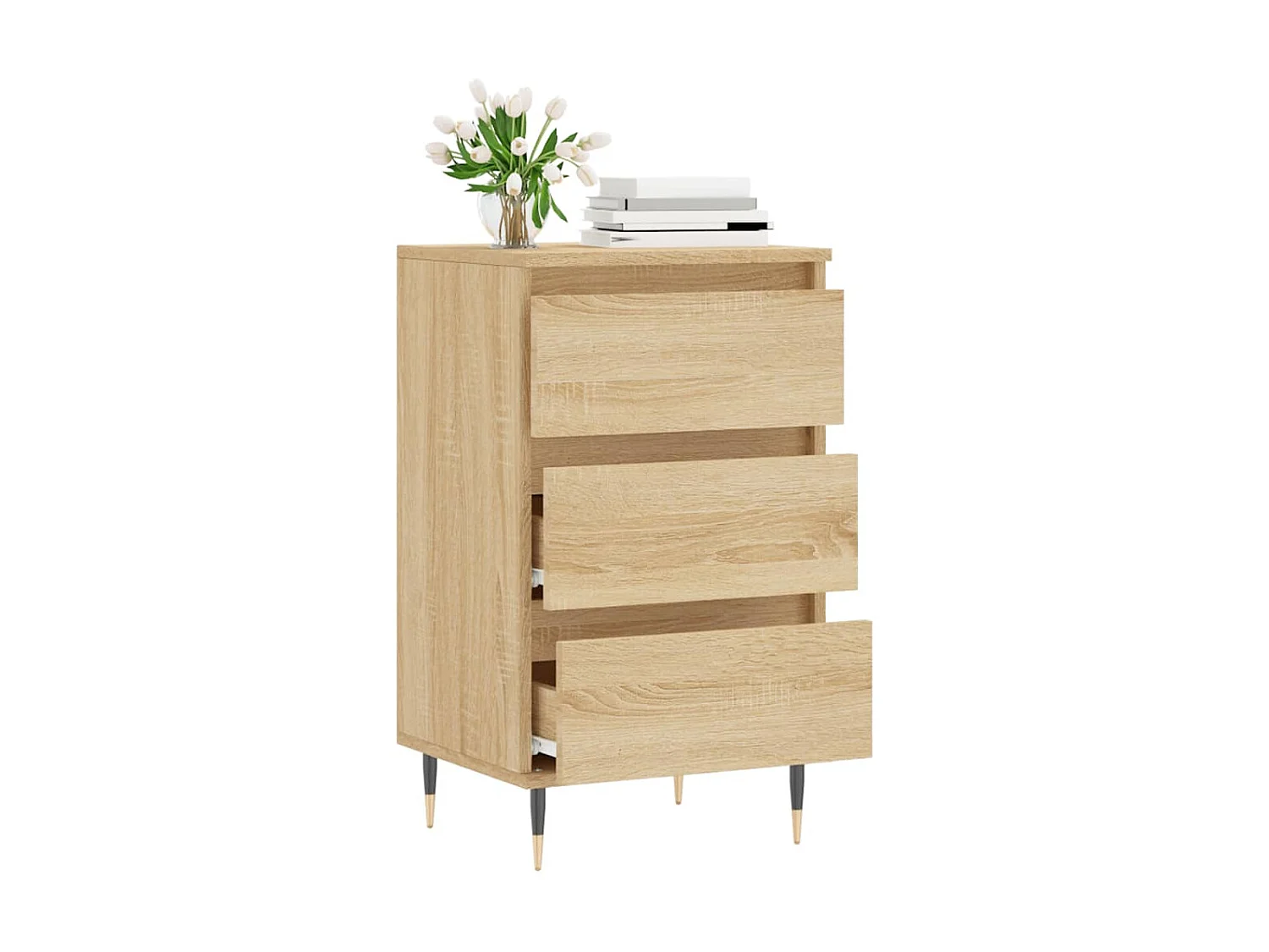Sideboard Anrichte Sonoma-Eiche 40x35x70 cm Holzwerkstoff -RM55337