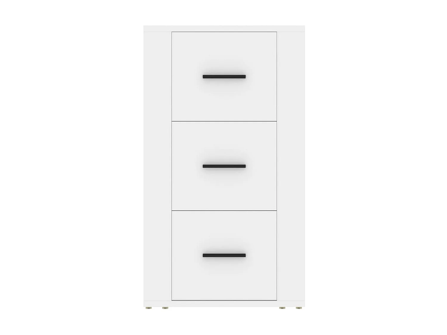 Sideboard Weiß Anrichte 40x33x70 cm Holzwerkstoff -RM61961