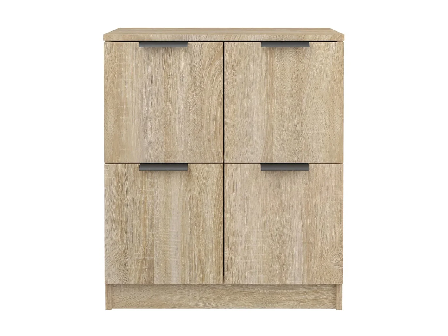 Sideboards im 2er-Set Lowboards Sonoma Eiche 60x30x70 cm Holzwerkstoff -RM71938