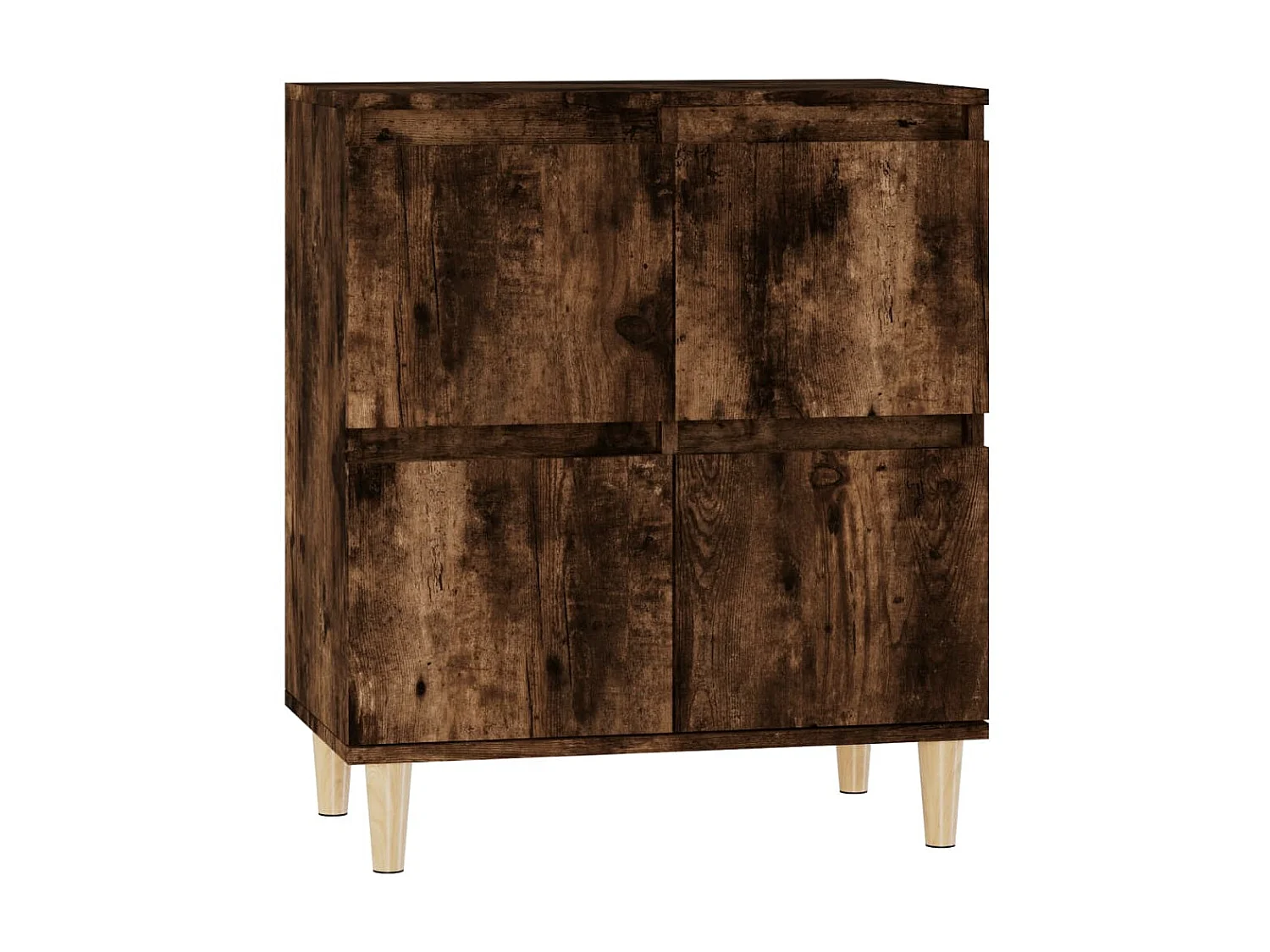 Sideboard Anrichte Räuchereiche 60x35x70 cm Holzwerkstoff -RM78814