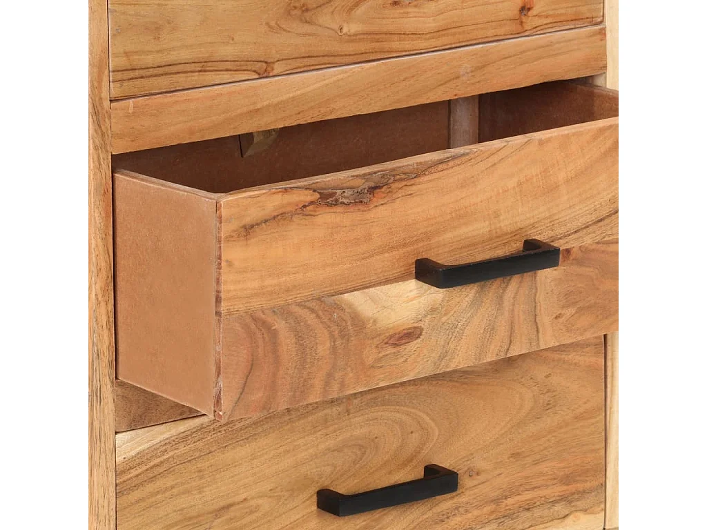 Sideboard Lowboard - 88x30x73 cm Akazie Massivholz -RM76067