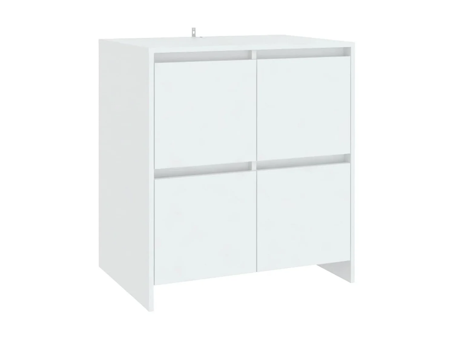 3-tlg. Sideboard Anrichte Weiß Holzwerkstoff -RM97226