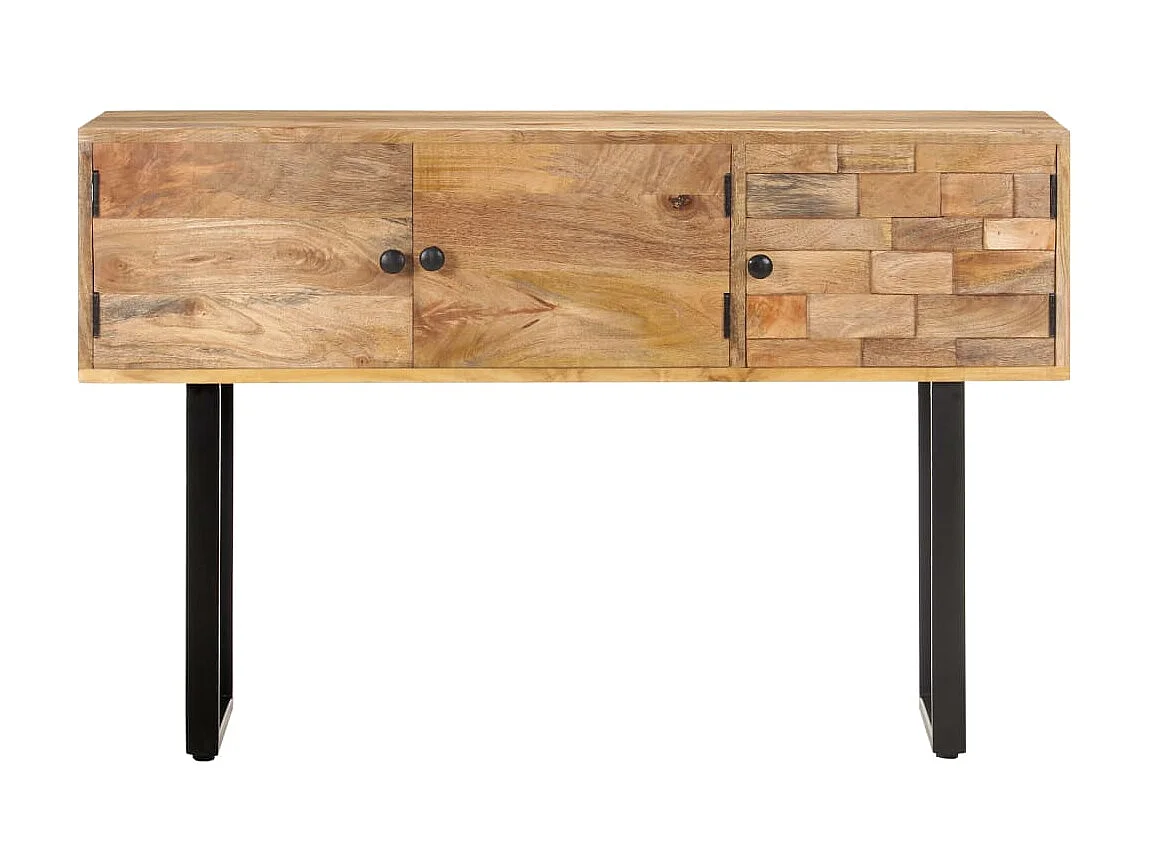 Sideboard Anrichte - 116x35x75 cm Massivholz Mango -RM56893